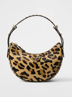 Arqué printed leather shoulder bag