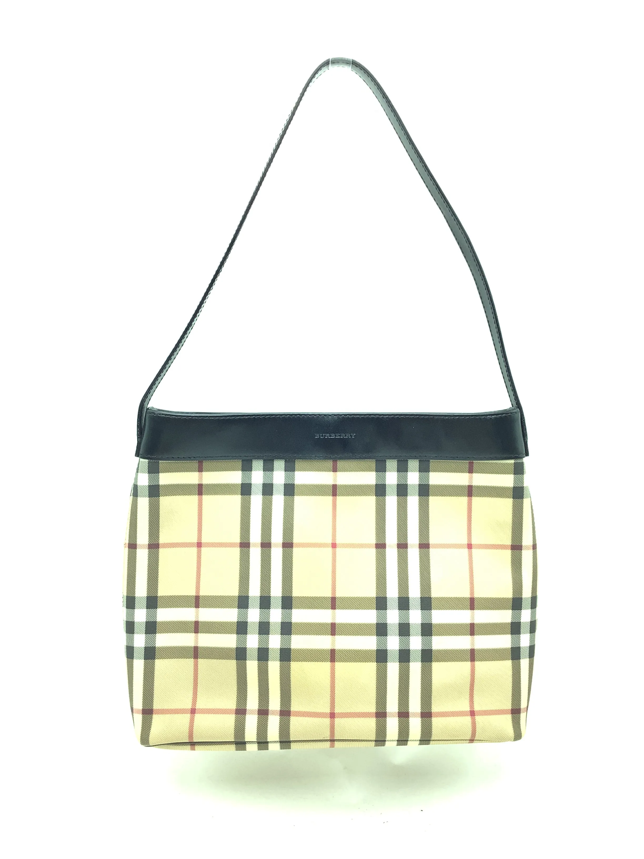 Burberry Women's  Haymarket Check Shoulder Bag