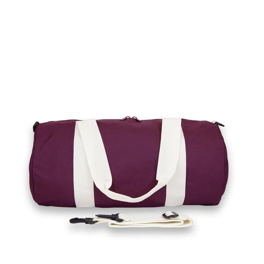 Burgundy Duffel Bag