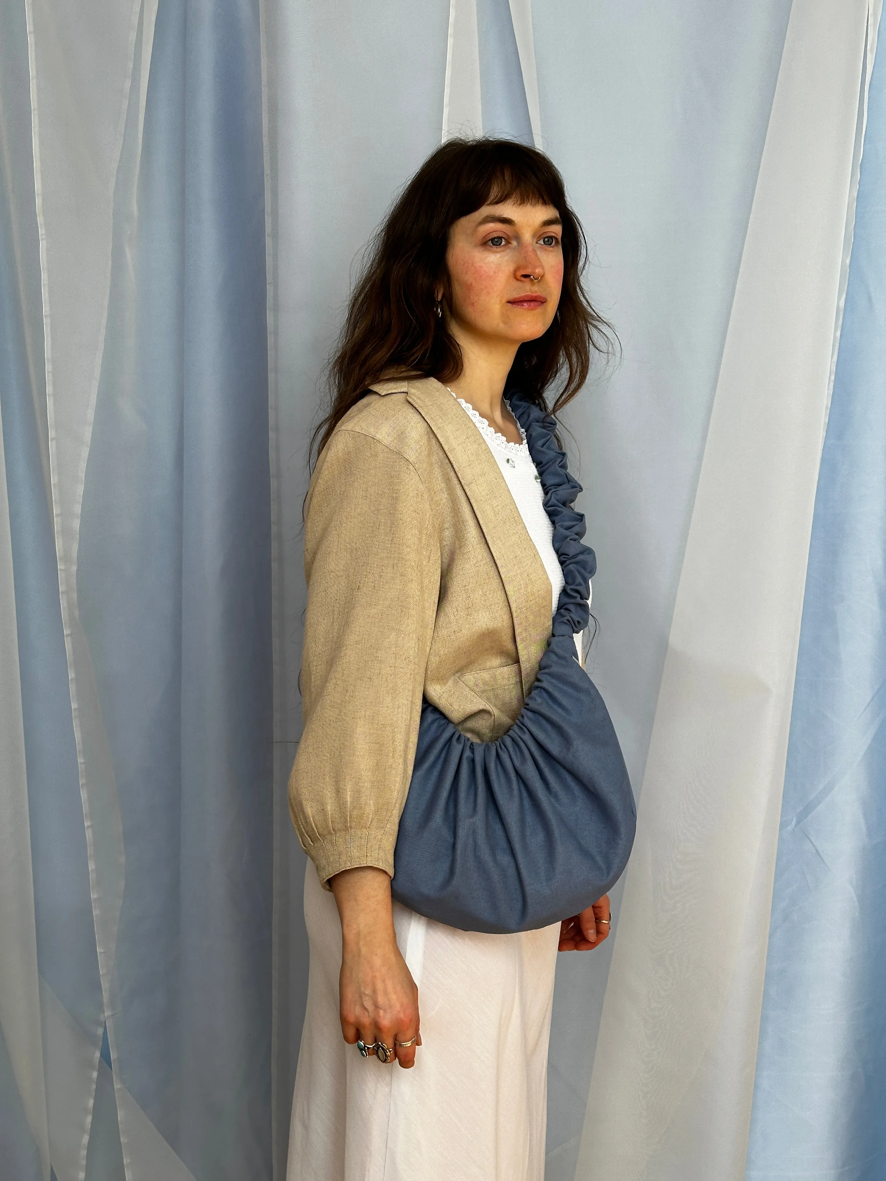 Canvas Crossbody Bounce Bag