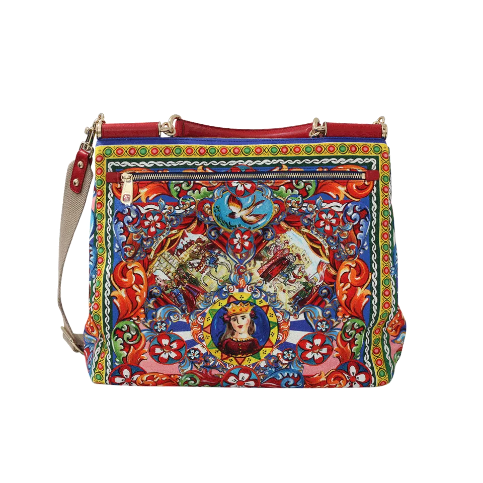 Carretto Print Sicily Tote