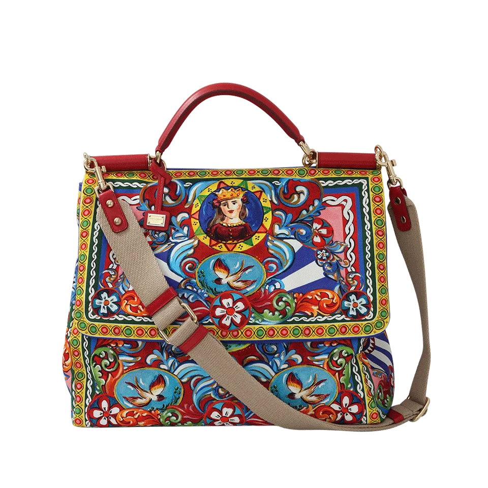 Carretto Print Sicily Tote