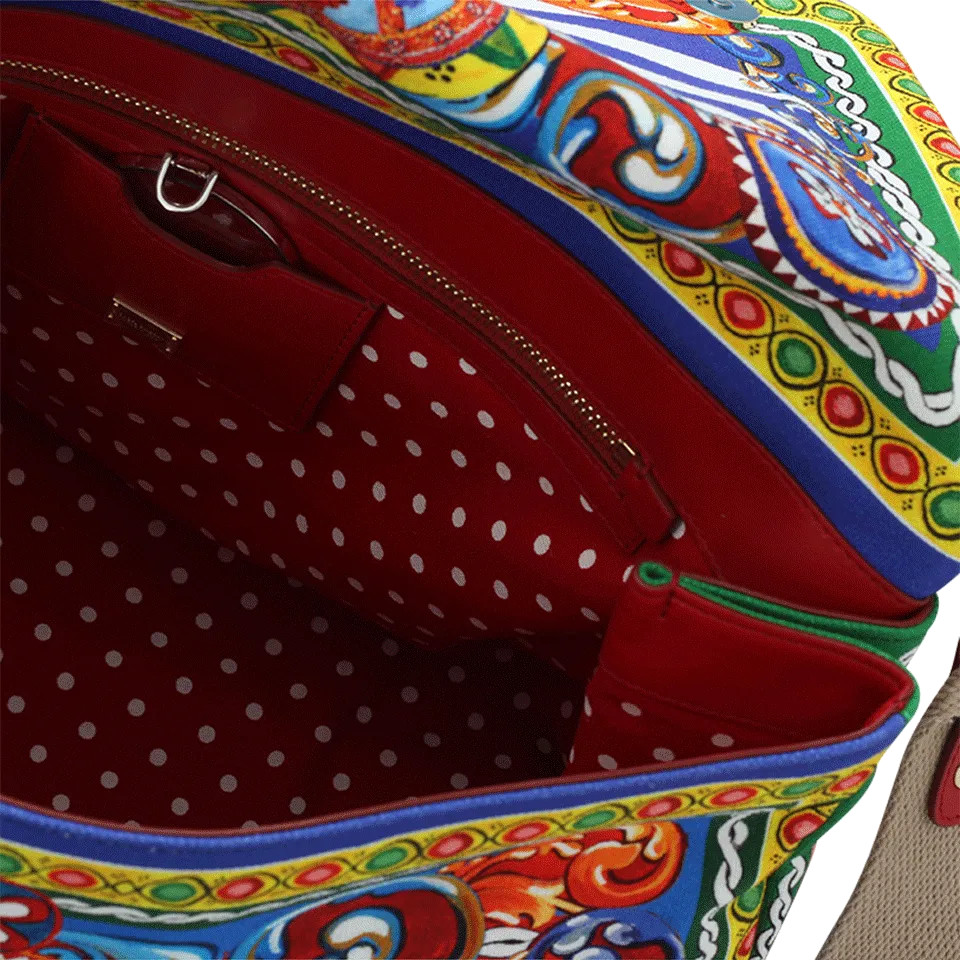 Carretto Print Sicily Tote