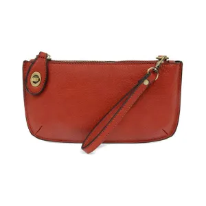 Classic Crossbody Wristlet - Cherry Red