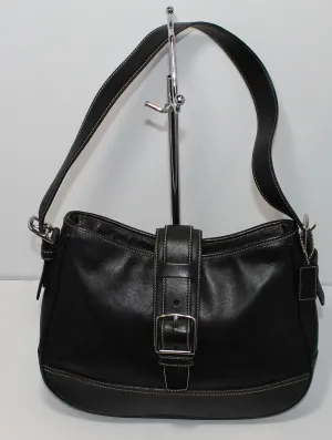Coach Purse: 7583 Brown Hampton Leather Shoulder Bag
