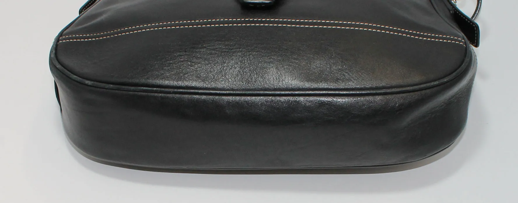 Coach Purse: 7583 Brown Hampton Leather Shoulder Bag
