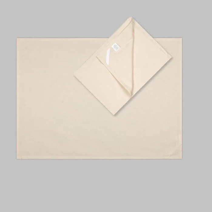 Cotton Tea Towel - Oatmeal 70 x 50cm