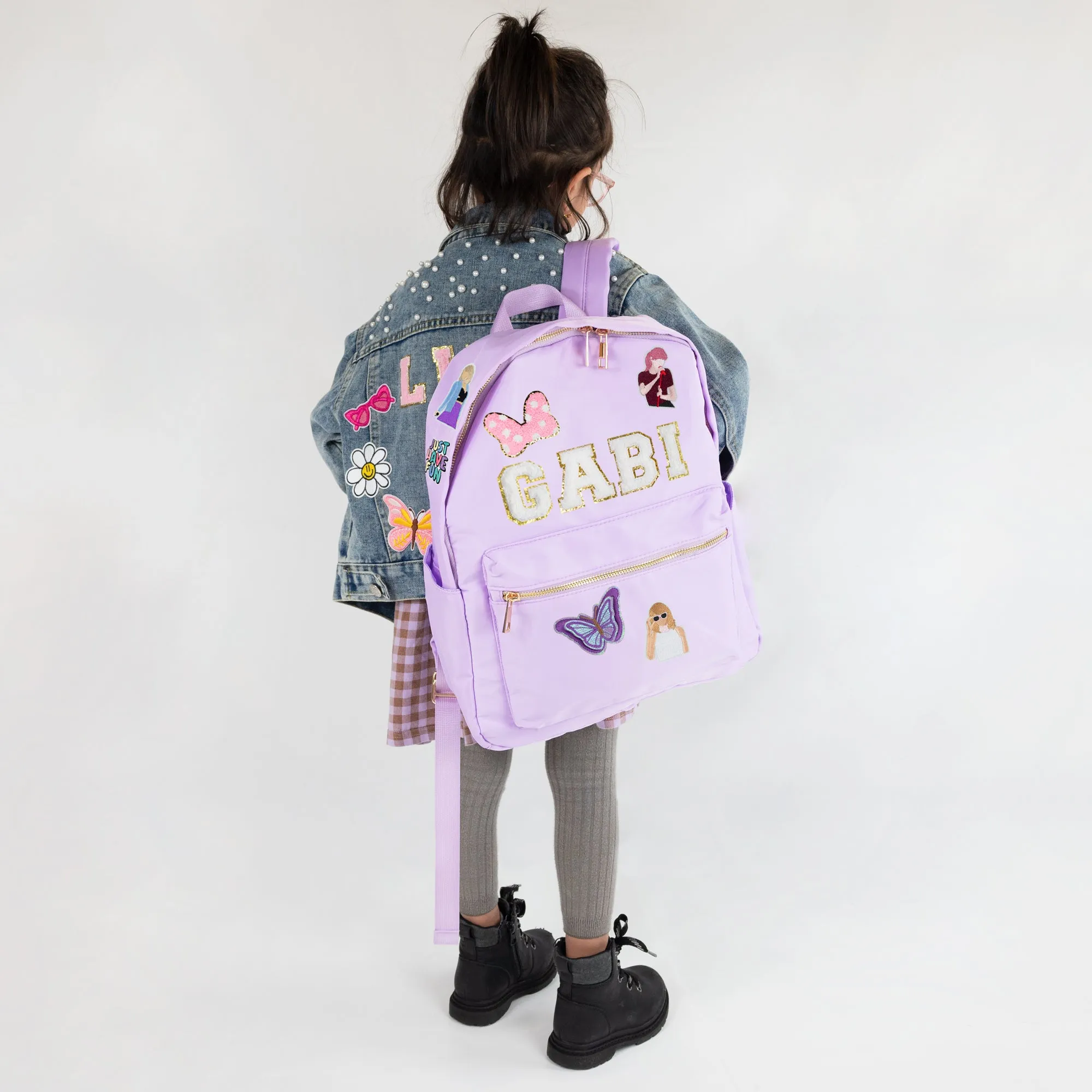 Customized Patched Backpacks for Kids