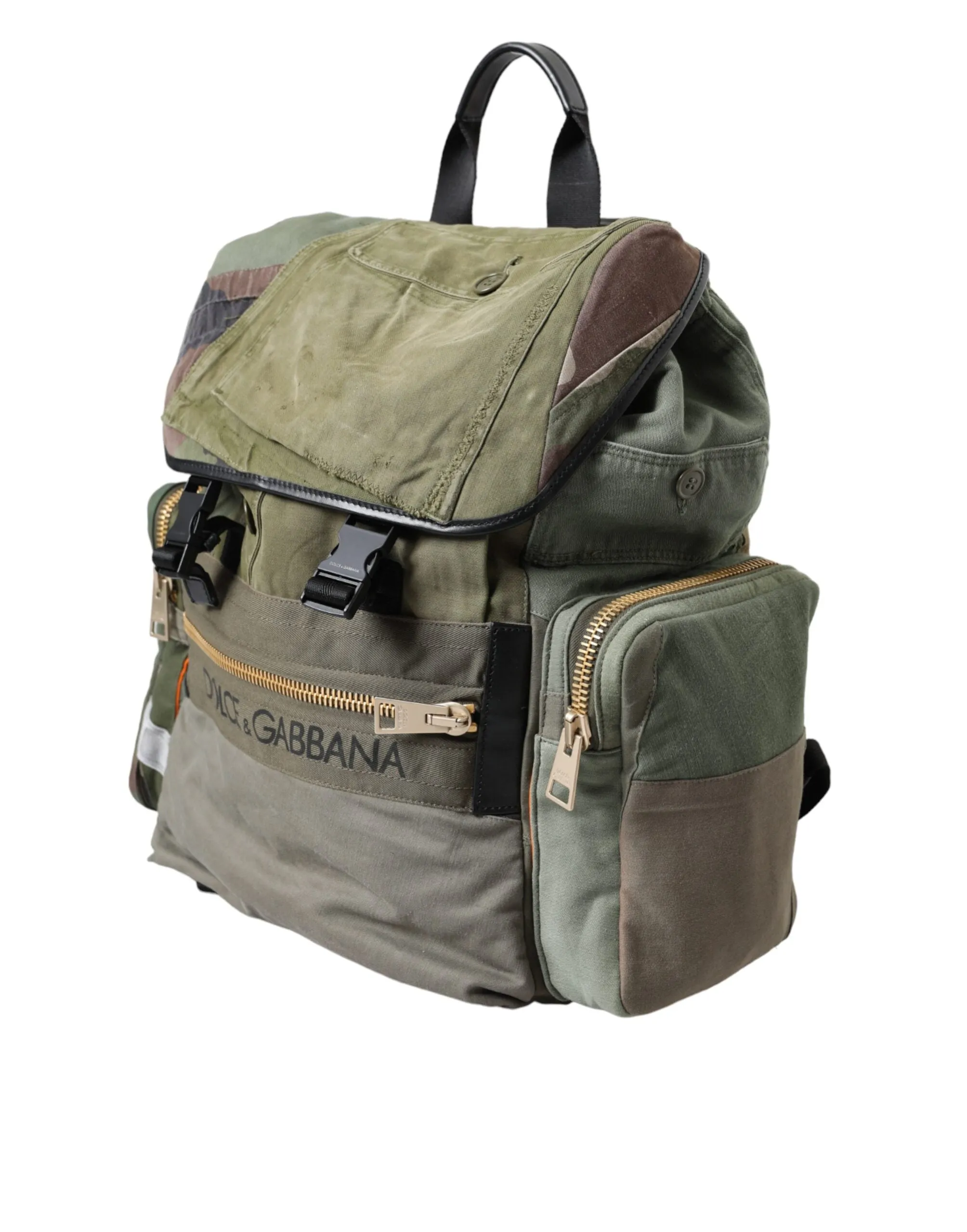 Dolce & Gabbana Patchwork Rucksack Backpack