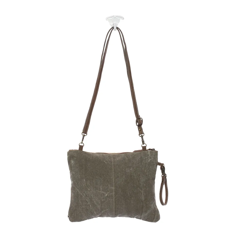 Dual Strap Cotton Rug Small Bag