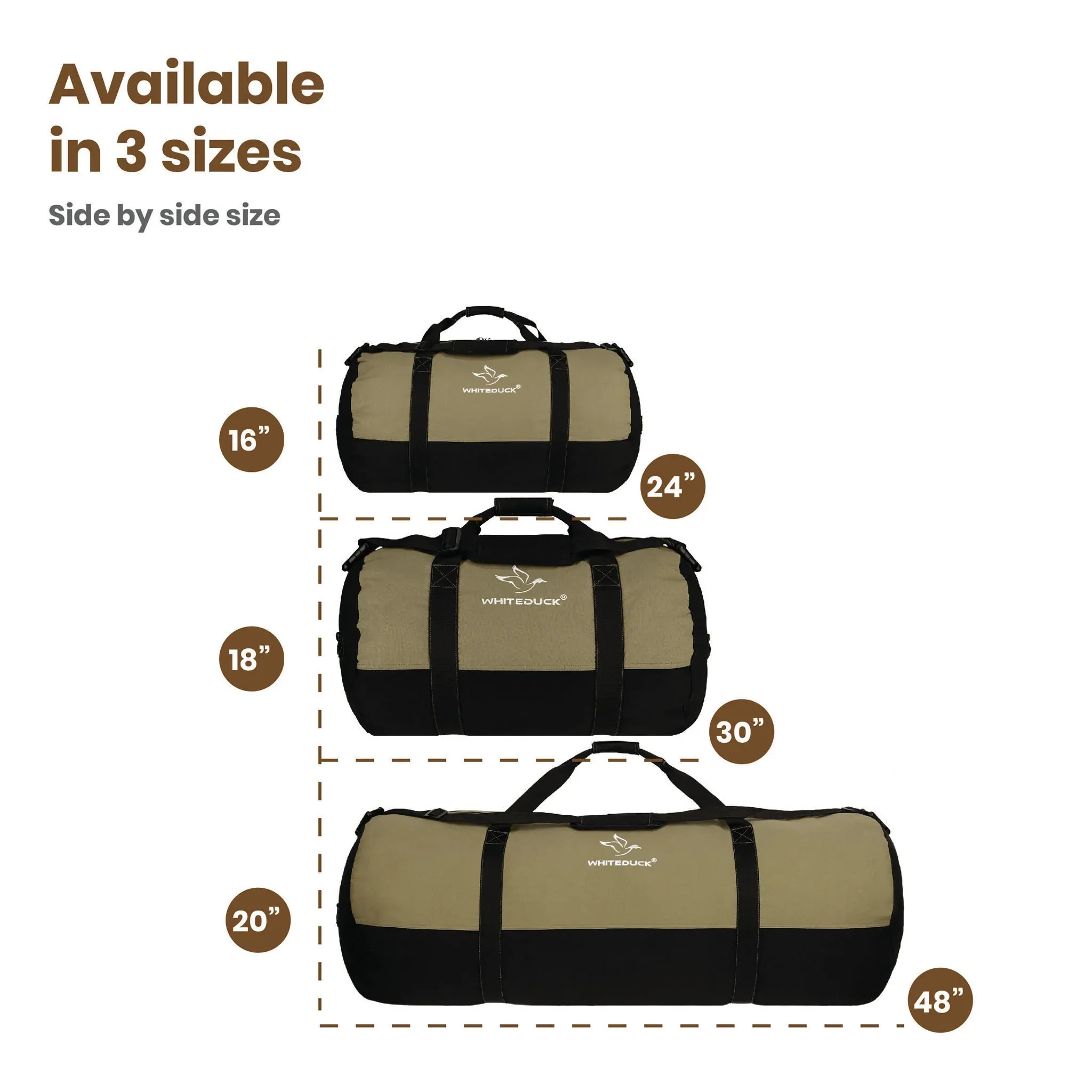 Filios  Canvas Duffel Bag