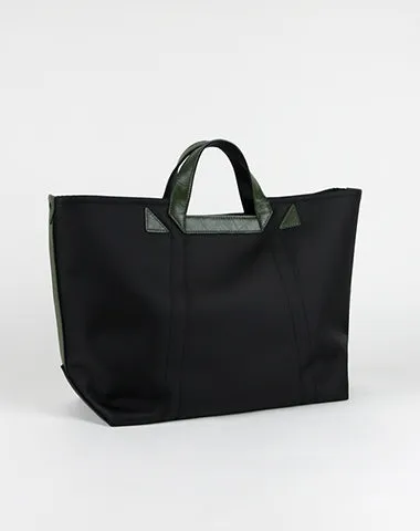 Khaki Womens Nylon Handbag Totes Khaki Womens Nylon Leather Shoulder Tote Purse for Ladies