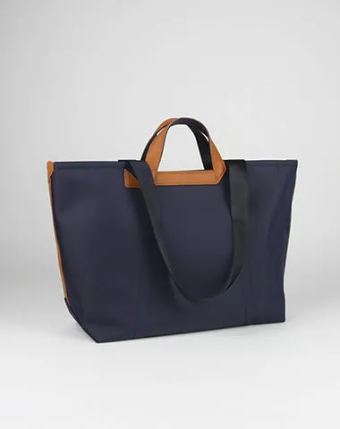Khaki Womens Nylon Handbag Totes Khaki Womens Nylon Leather Shoulder Tote Purse for Ladies