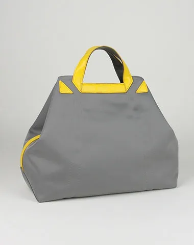Khaki Womens Nylon Handbag Totes Khaki Womens Nylon Leather Shoulder Tote Purse for Ladies