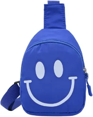 Kids Toddler Cute Funny Sling Bag Small Crossbody Shoulder Bag Chest Pack for Boys Girls Sport Travelling Hiking
