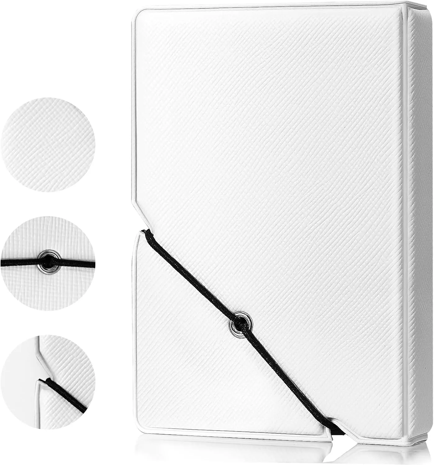 Lifting 2 Pack Mini Photo Album with 28 Pocket 2x3 Inch Pictures Fits for Fujifilm Instax Mini 7s 8 9 11 25 26 40 50s 90 Evo Z2300 Instant Camera, Polaroid Snap,Kpop Photocard Holder (White)