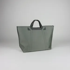 Light Green Womens Nylon Handbag Totes Light Green Womens Nylon Leather Shoulder Tote Purse for Ladies