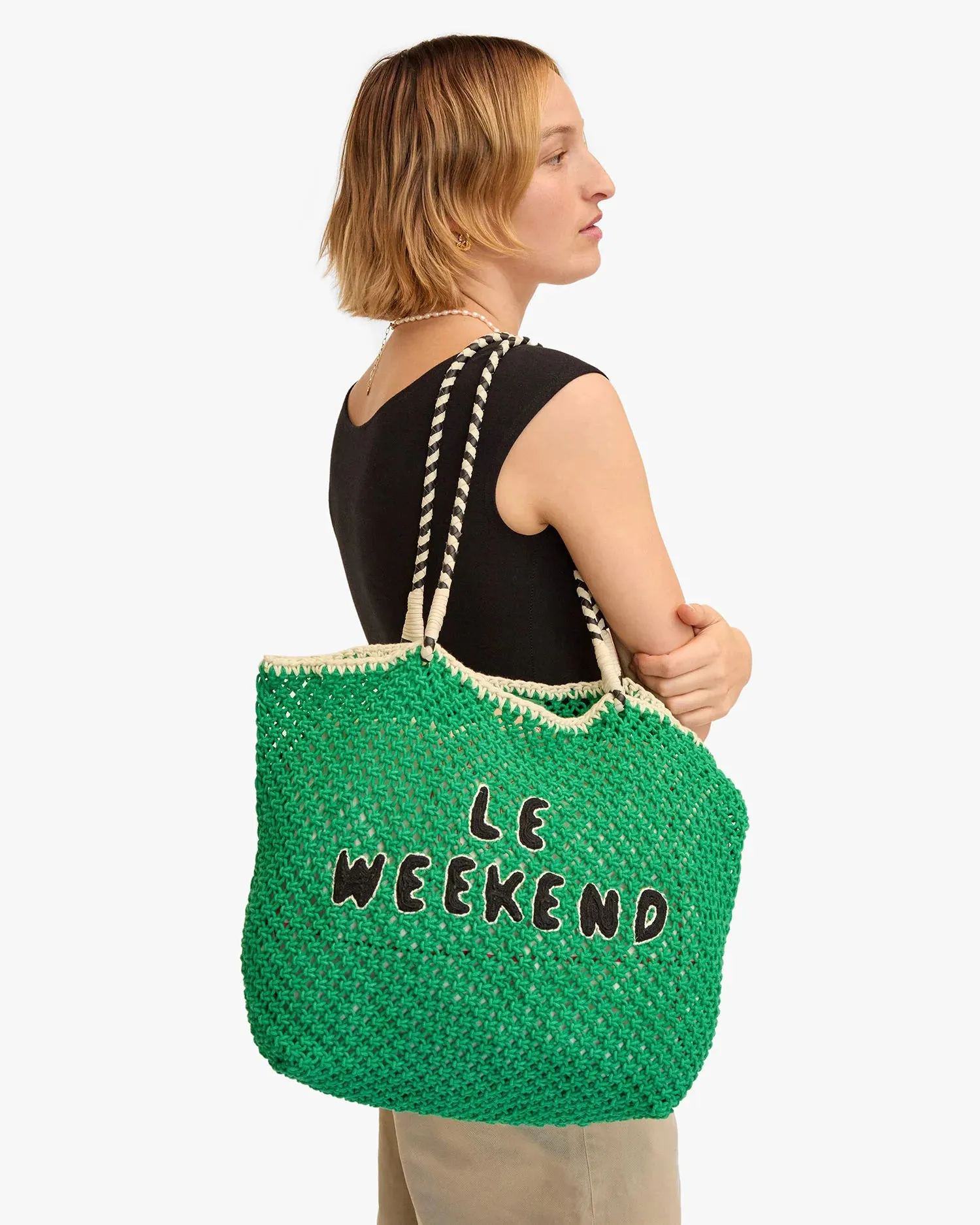 L'Été Le Weekend Tote (Green)