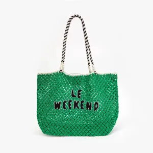 L'Été Le Weekend Tote (Green)