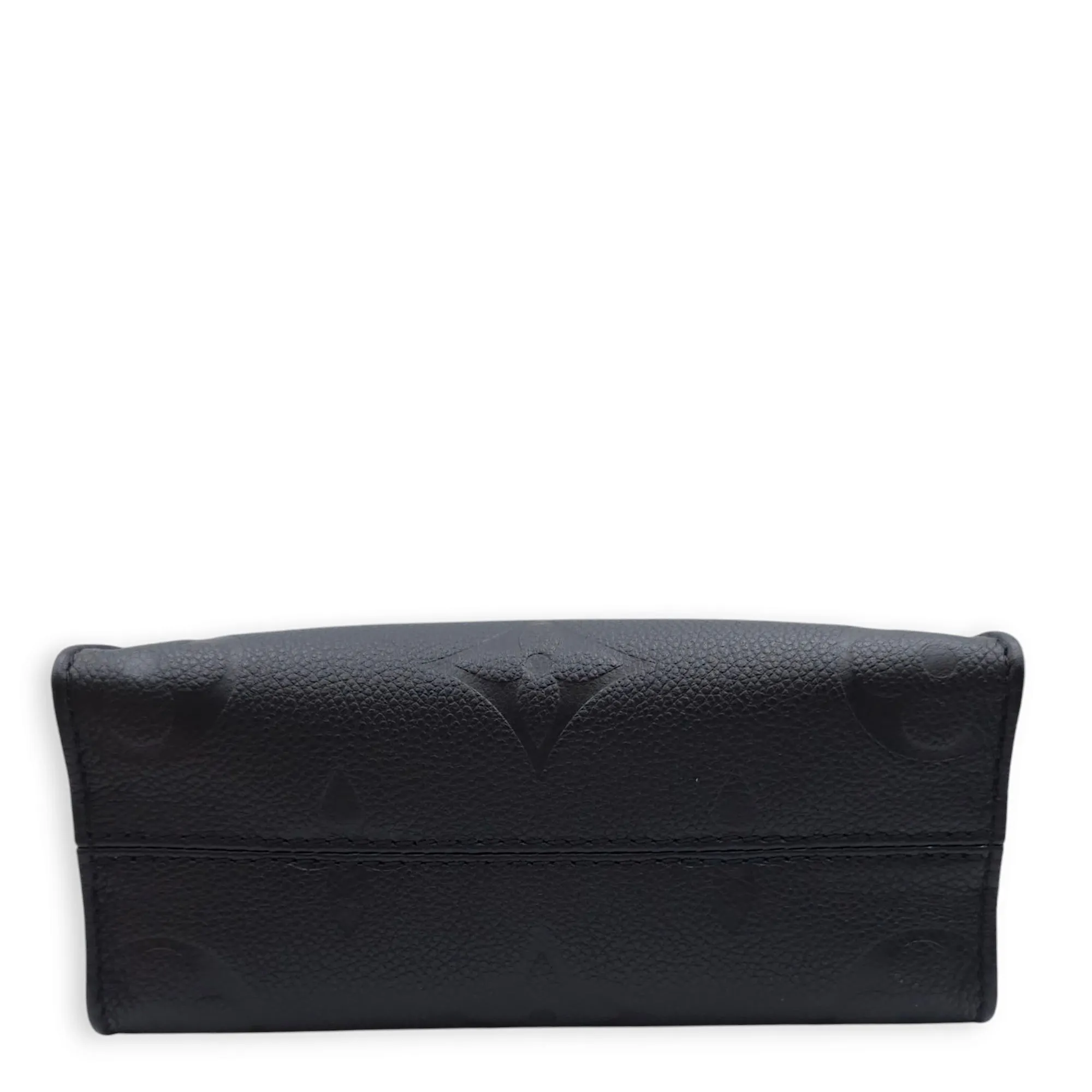 OnTheGo BB Black Crossbody Bag in Empriente Leather, Gold hardware