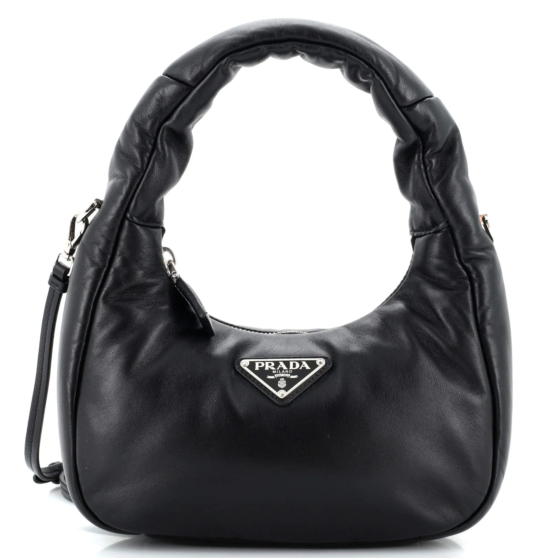 Padded Hobo Leather Mini