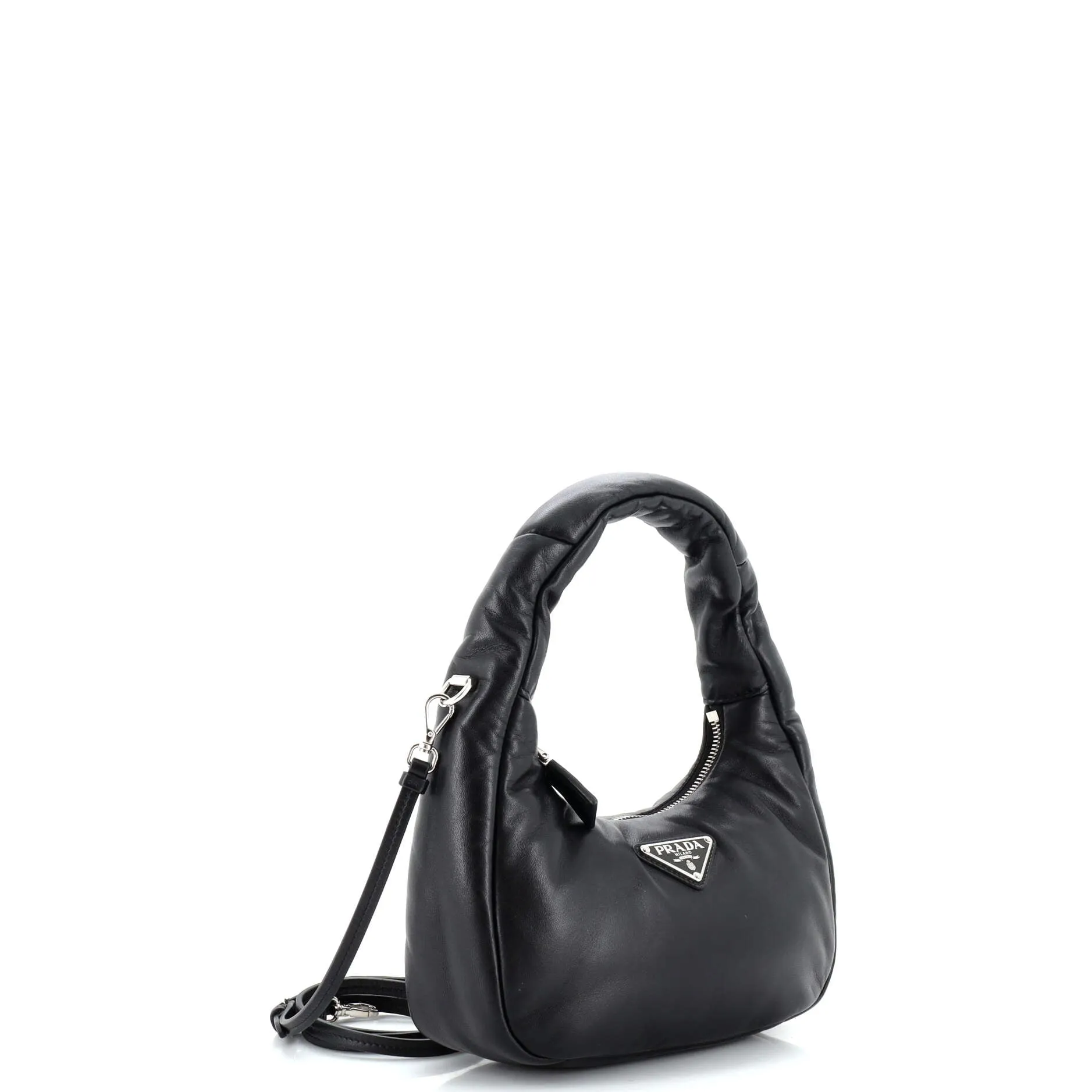 Padded Hobo Leather Mini