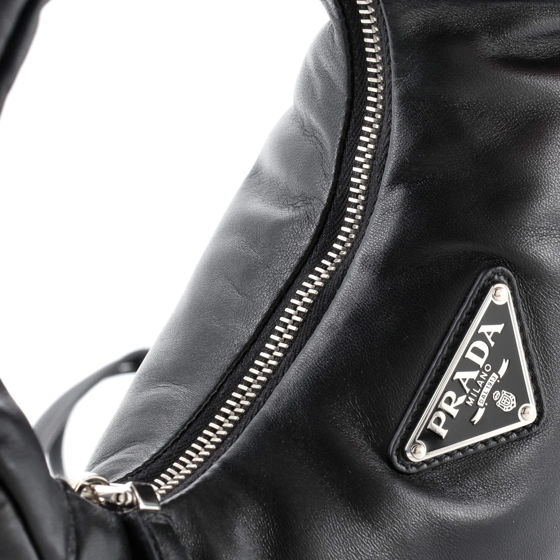 Padded Hobo Leather Mini
