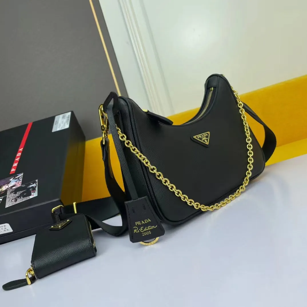PD172 Re-Edition 2005 Saffiano Leather Bag