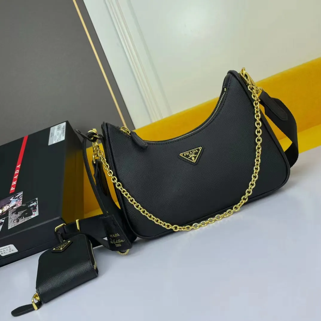PD172 Re-Edition 2005 Saffiano Leather Bag