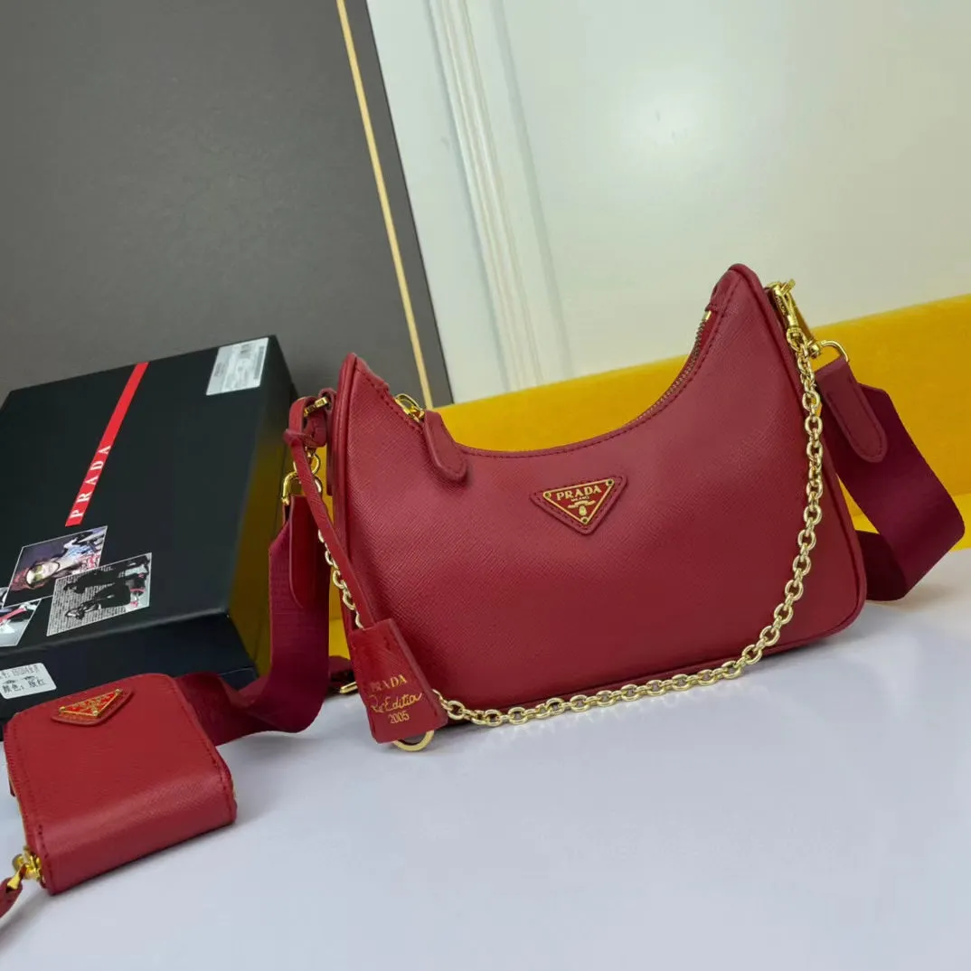 PD172 Re-Edition 2005 Saffiano Leather Bag
