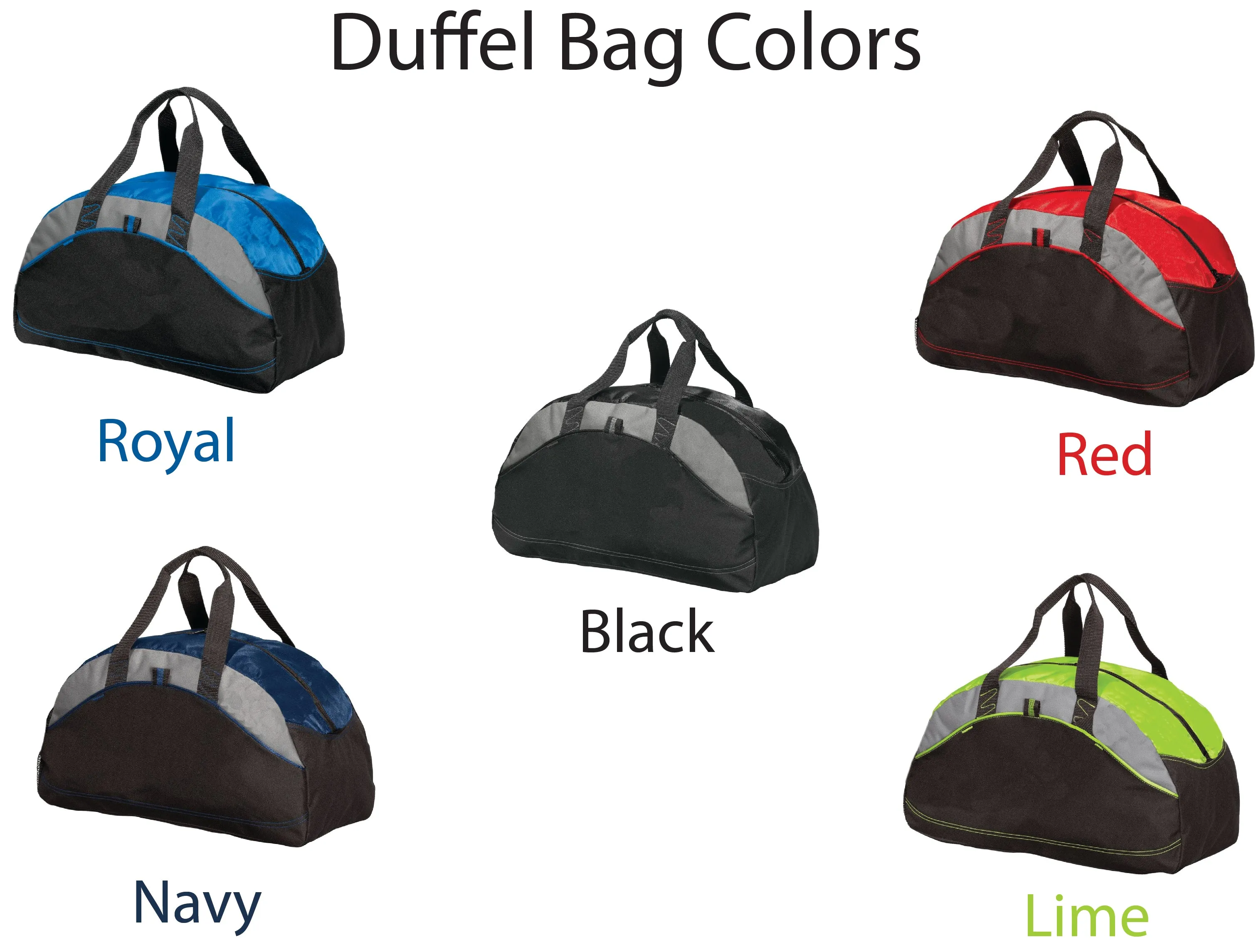 Pickleball Court (White) | Pickleball Sports Duffel | Medium Size Court Bag