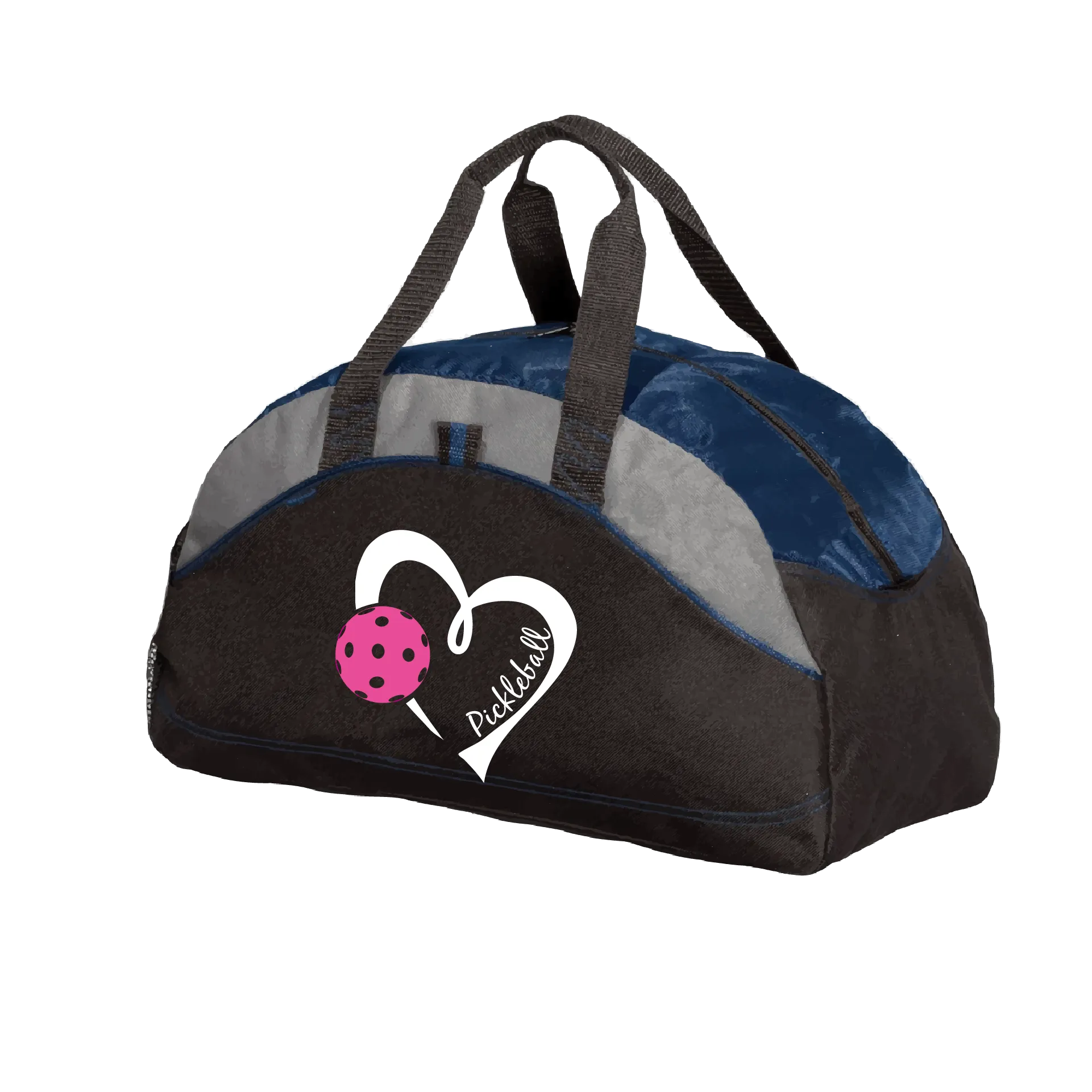 Pickleball Love (Pink) | Pickleball Sports Duffel | Medium Size Court Bag