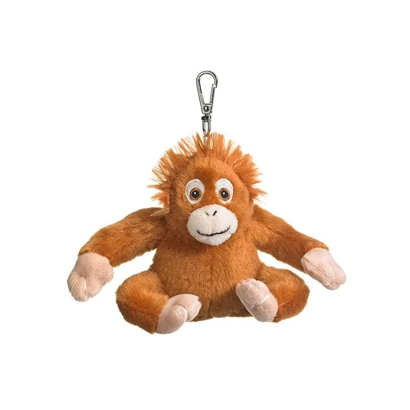 PLUSH KEY CLIP - ORANGUTAN