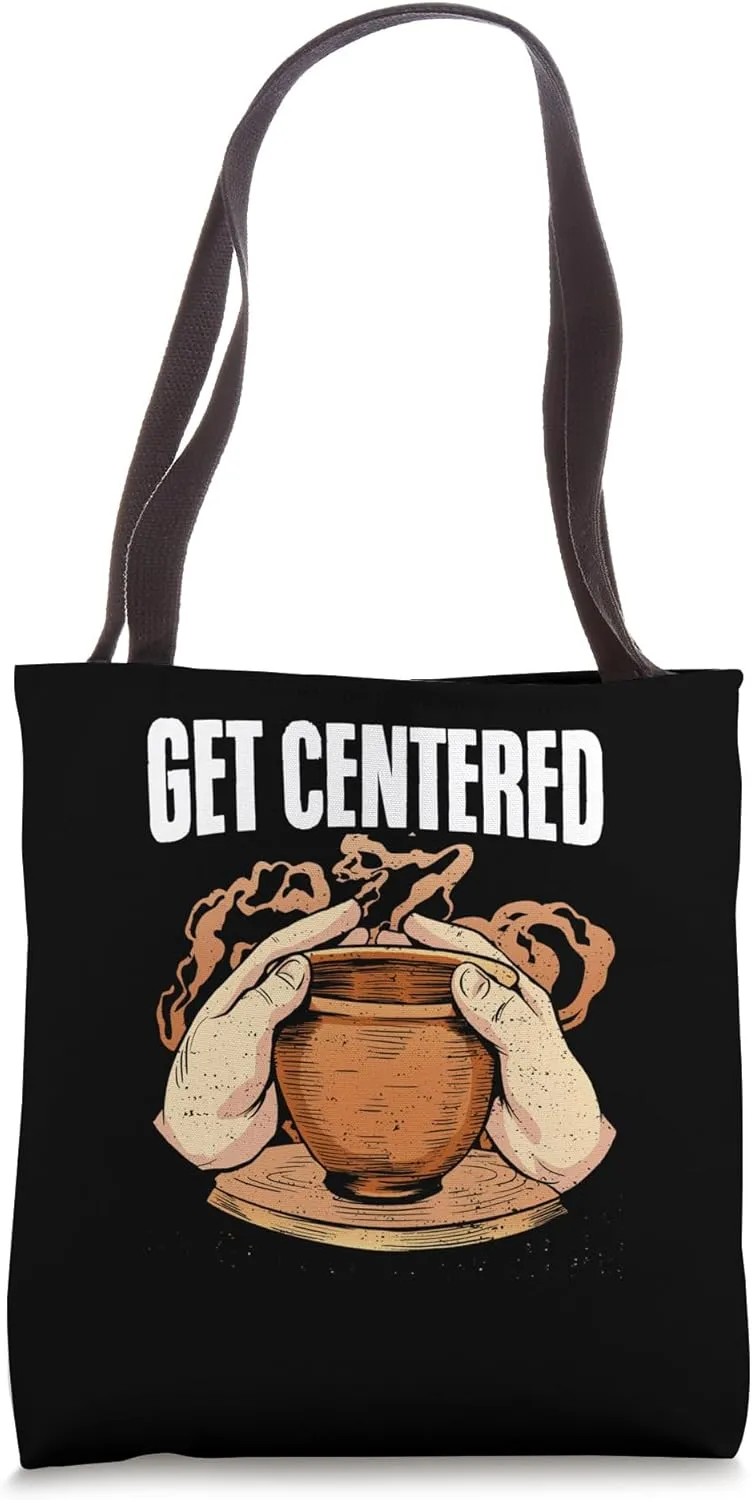 Pottery Maker Ceramics Porcelain Kiln Pottery Tote Bag