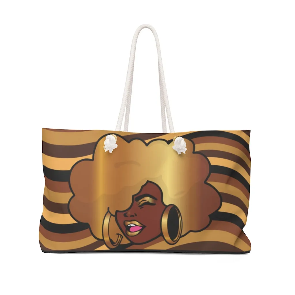 POWER FRO GOLDEN Weekender Bag