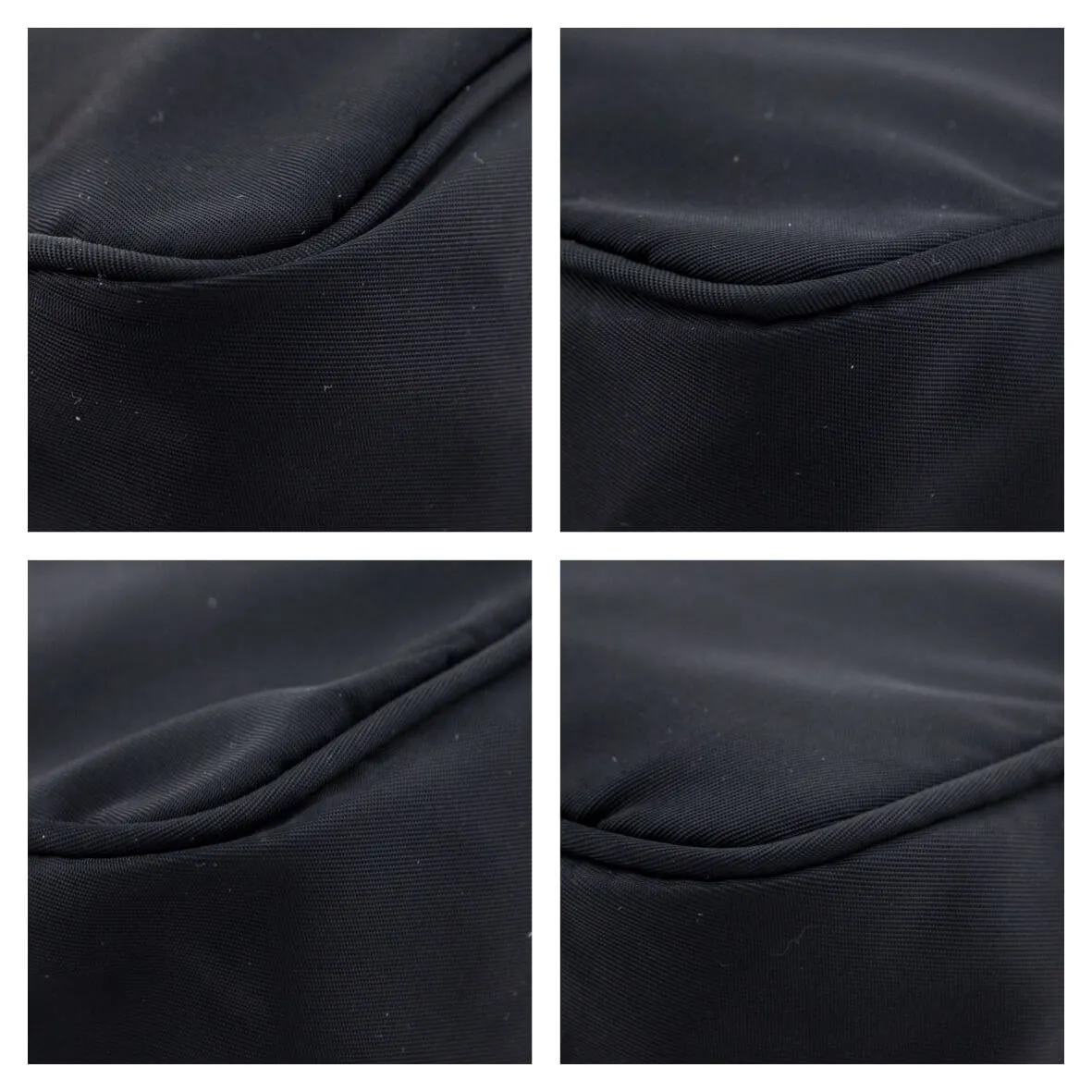 Prada Black Tessuto Mini Hobo
