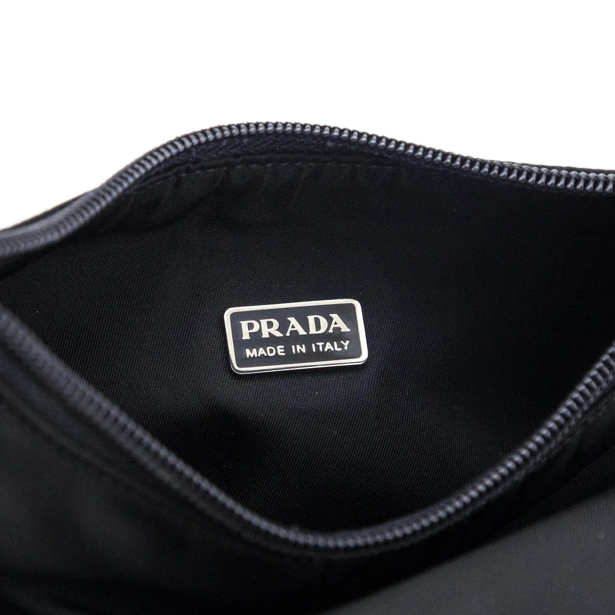 Prada Black Tessuto Mini Hobo