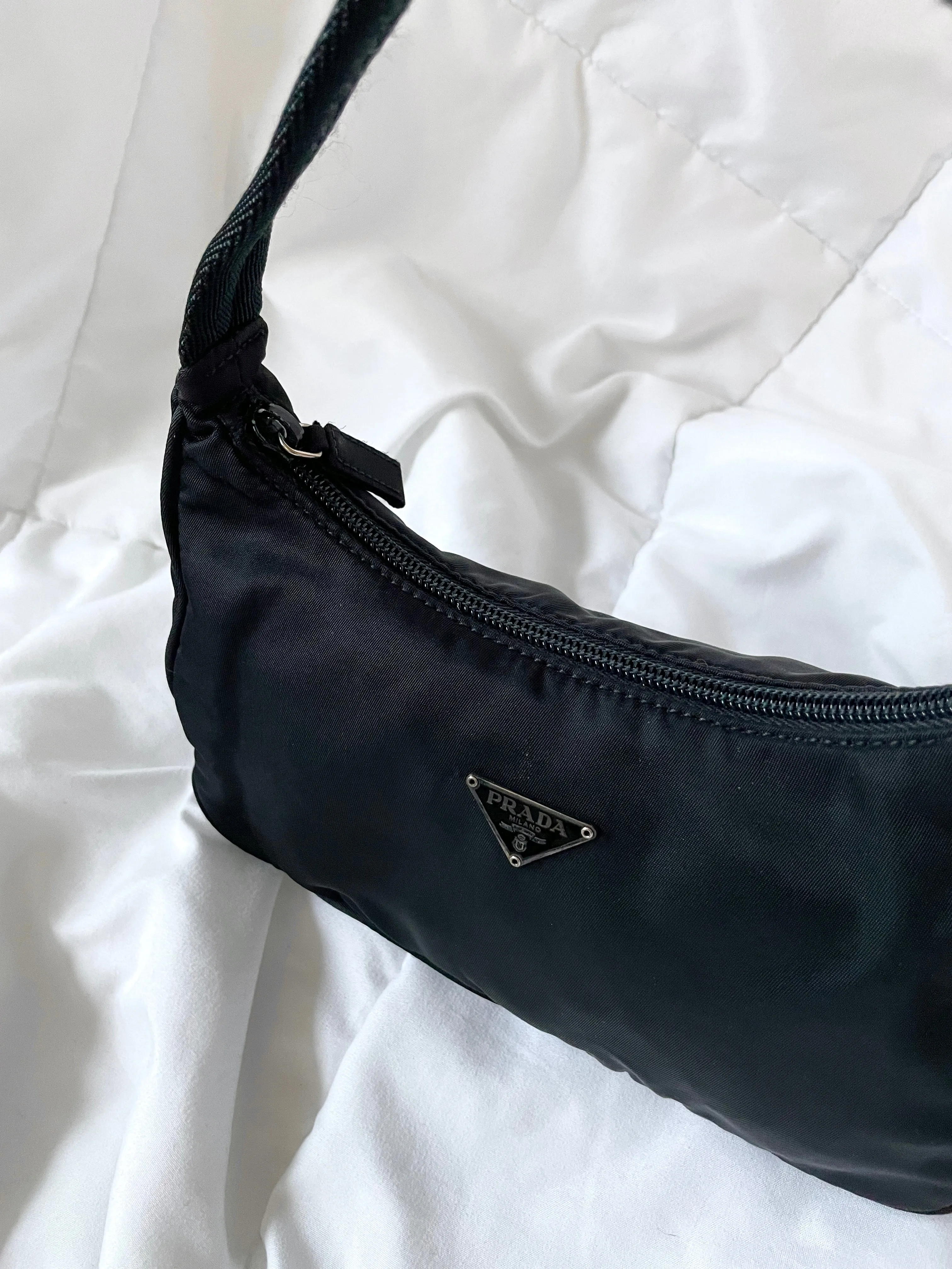 Prada Nylon Hobo Bag