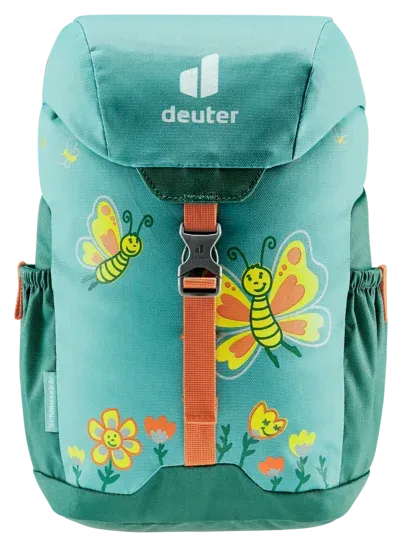 Schmusebar Children's Backpack - Dust Blue/Alpine Green