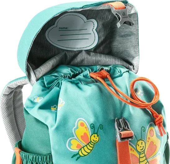 Schmusebar Children's Backpack - Dust Blue/Alpine Green