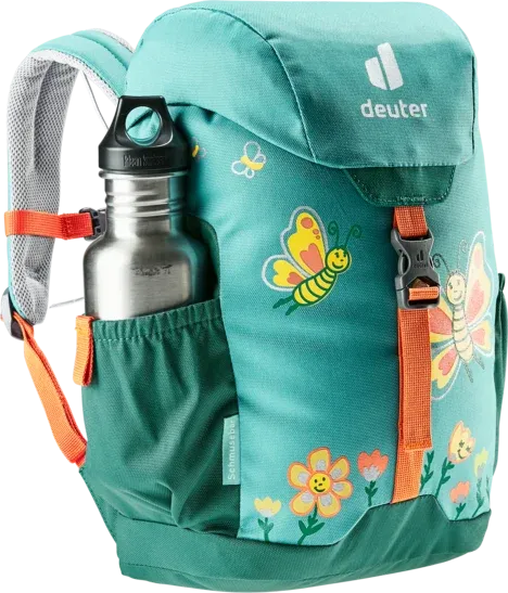 Schmusebar Children's Backpack - Dust Blue/Alpine Green