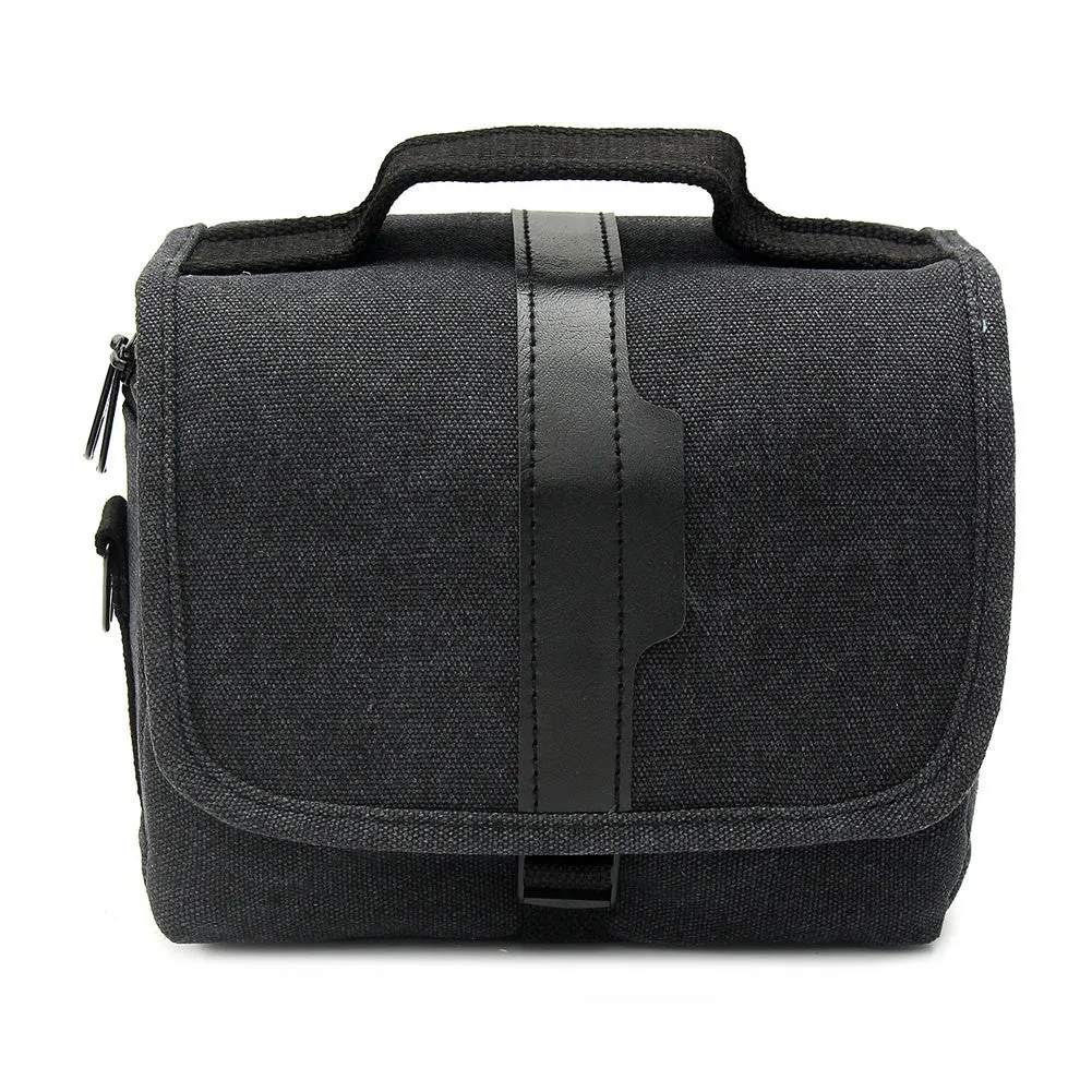 Sidiou Group Camera Bag Shoulder Bag Comfortable Travel Bag Outdoor Camera Canvas Bag Single Shoulder Bag Zipper