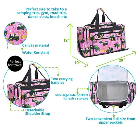 Tractor Field Truck NGIL Canvas 20" Duffle Bag