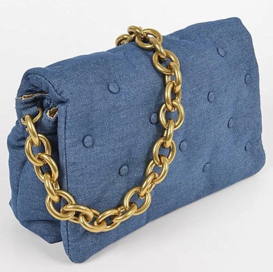 Tufted Chain Purse