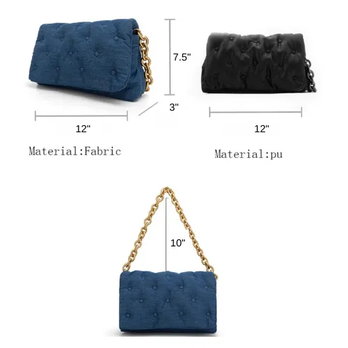 Tufted Chain Purse