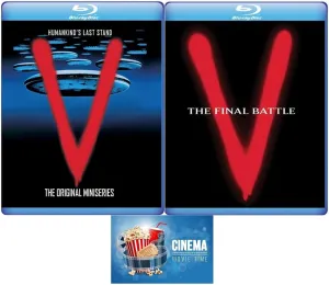 V: Complete Original 1983 TV Miniseries   The Final Battle Blu Ray Collection Includes Glossy Print Cinema Art Card