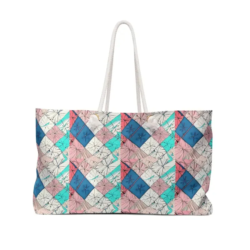 Vibrant Abstract Polyester Weekender Bag