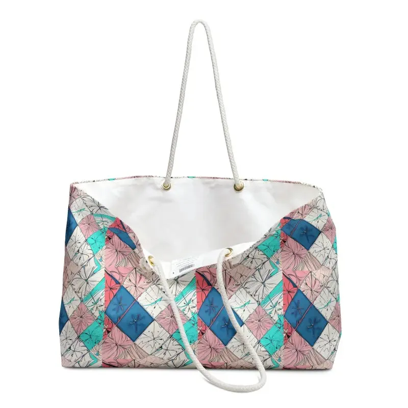 Vibrant Abstract Polyester Weekender Bag