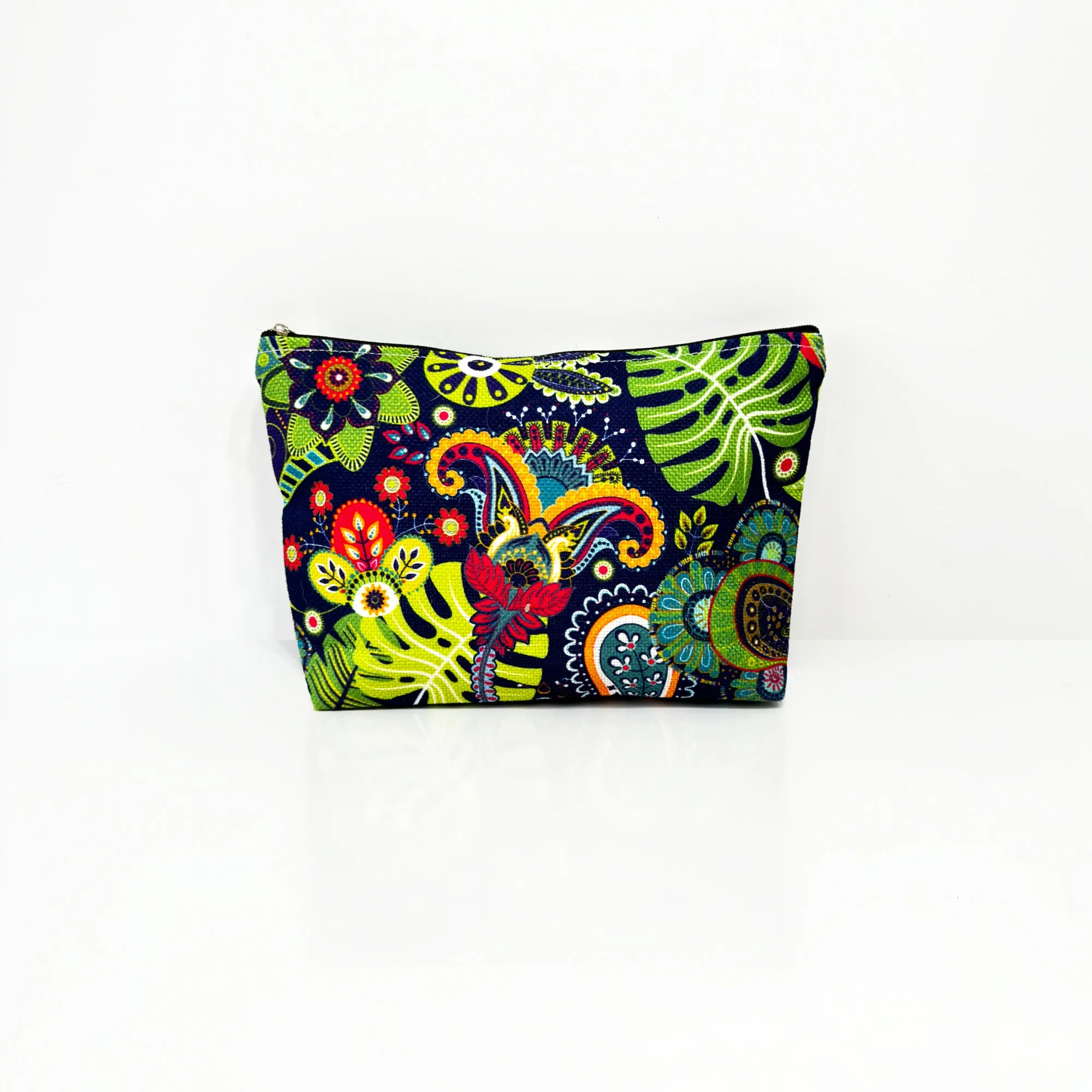 Vibrant Boho Toiletry Organizer Pouch Bag