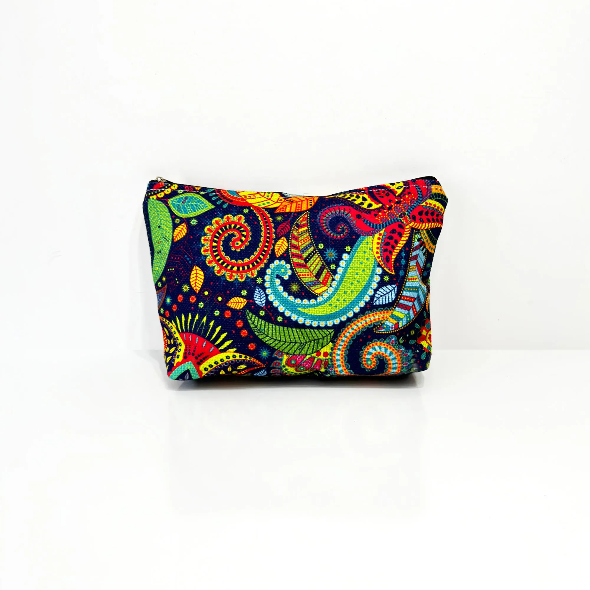 Vibrant Boho Toiletry Organizer Pouch Bag
